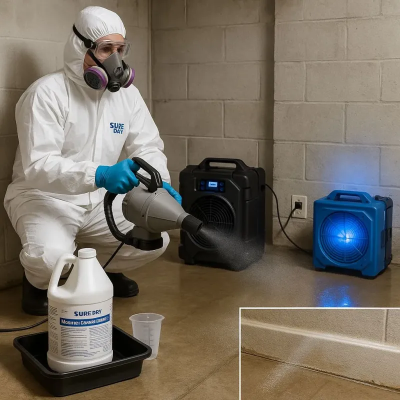 Sanitization and Odor Removal process in Farmington, IL