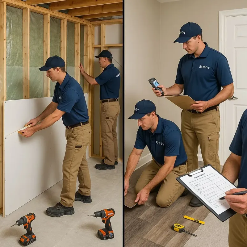 Repairs and Reconstruction process in Farmington, IL